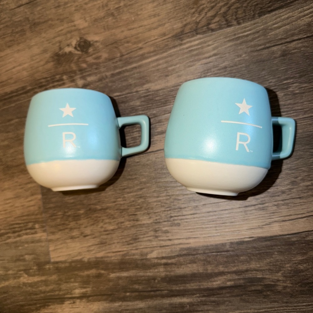 Small mini Starbucks espresso shot mugs